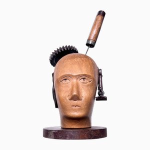 After Raoul Hausmann, Mechanical Head, 1970s, Wood