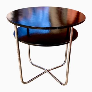 Bauhaus Modell ST36II Stahlrohr Tisch von Robert Slezak, 1920er