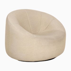 Poltrona in tessuto Pumpkin beige sabbia di Pierre Paulin per Ligne Roset