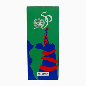 Unlimited 50th Anniversary of the UN SCZ 103 Watch from Swatch