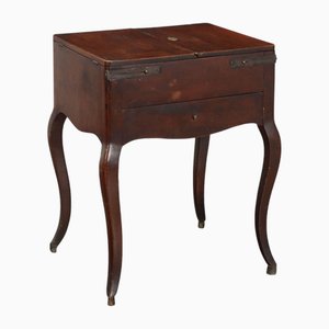 Table de Travail en Noyer, 19ème Siècle