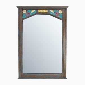 Art Deco Wood Painted Mirror, 1930s