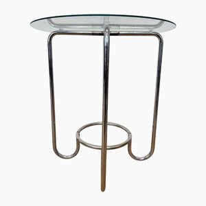 Bauhaus Chrome and Glass Table,1930s