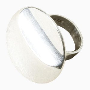 Anillo vintage de plata de Pekka Piekäinen, 1973
