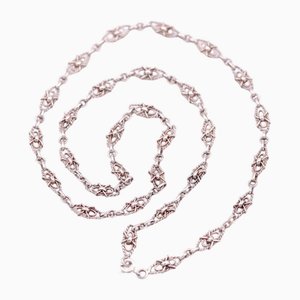 Viktorianische Kette aus 800 Silber
