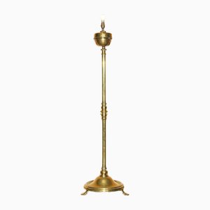 Victorian Floor Standing Electric Converted Oil Lamp, 1898