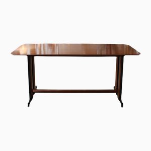 Teak and Iron Desk, Italy, 1950s-1960s