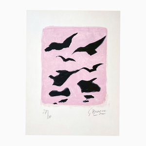 Georges Braque, Birds, 1962, Lithograph