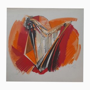 Roger Lersy, Ohne Titel, 20. Jahrhundert, Lithographie