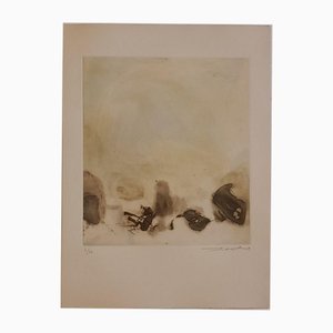 Zao Wou-Ki, The Pond, 1972, Etching