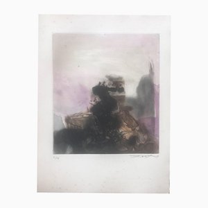 Zao Wou-Ki, The Pond, 1972, Etching
