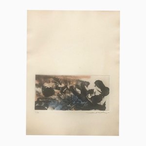 Zao Wou-Ki, The Pond, 1972, Etching