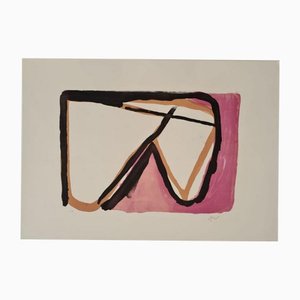 Bram Van Velde, Victory of White, 1980, Lithograph