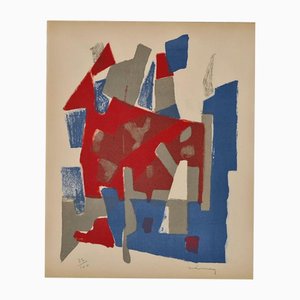 Georges Carrey, Untitled, 1953, Lithograph