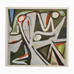 Bram Van Velde, Desert, 1981, Lithograph