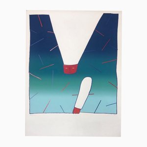 Jean Michel Folon, 20 ans d'Affiches, 20th Century, Silk-screen