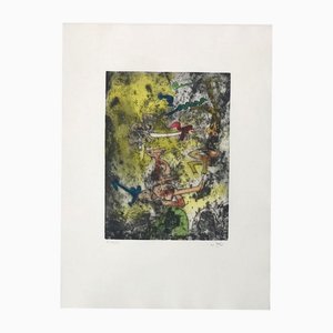 Roberto Matta, Centre Noeuds, 1974, Etching