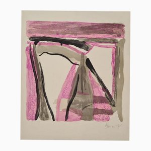 Bram Van Velde, Untitled, 1975, Lithograph