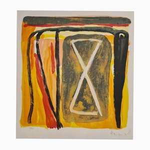 Bram Van Velde, Untitled, 1975, Lithograph