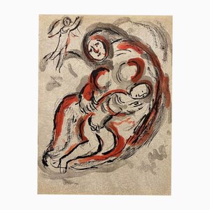 Marc Chagall, Agar in the Desert, 1960, Lithograph