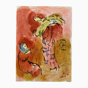Marc Chagall, Ruth Glaneuse, 1960, Lithograph