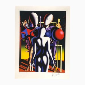 Bram Van Velde, Eloignement, 1977, Print