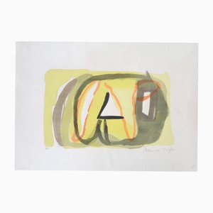 Bram Van Velde, Untitled, 1973, Lithograph