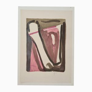 Bram Van Velde, Untitled, Lithograph