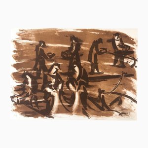 Jean Hélion, Force de la Mer VI, 1965, Lithograph