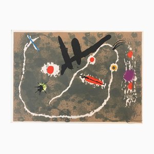 Joan Miro, Le Lézard Aux Plumes d'Or, 20th Century, Lithograph