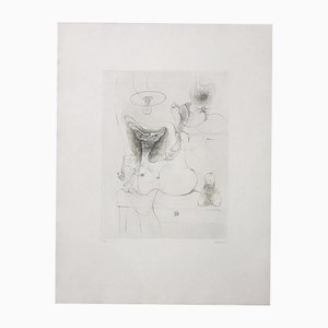 Hans Bellmer, Madame Est Servie, 20th Century, Engraving