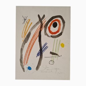 Joan Miró, Quelques fleurs pour des amis, 1964, Facsimile Print