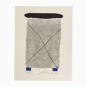Giuseppe Santomaso, Omaggio a Hans Arp, Litografia