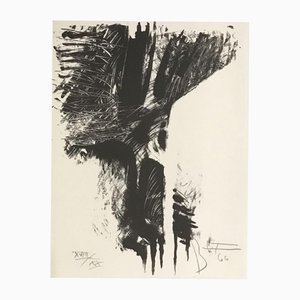 Bernhard Heiliger, Homage to Hans Arp, 1966, Lithograph