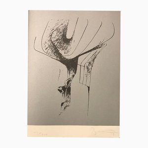Bernhard Heiliger, Erker Meeting 1, 1972, Lithograph