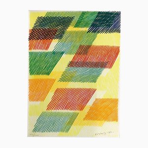 Piero Dorazio, Erker Meeting 4, 1987, Lithograph
