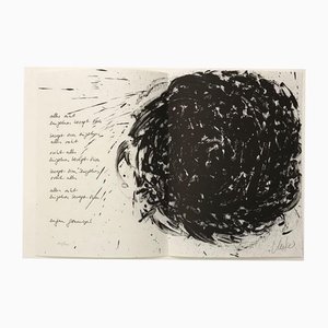 Günther Uecker, Erker Meeting 4, 1987, Lithograph