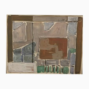 Geer Van Velde, Composition, Gouache