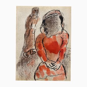 Marc Chagall, Tamar Daughter-in-Law of Judah, 1960, Lithograph