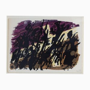 Alfred Manessier, Abstract Composition, 1975, Lithograph