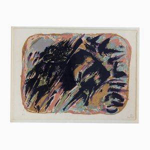 Alfred Manessier, Abstract Composition, 1975, Lithograph