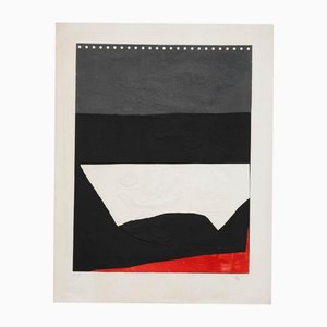 Antoni Clavé, Grau Schwarz, Radierung