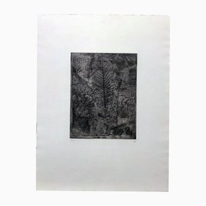 Antoni Clave, Leaf, 20th Century, Engraving