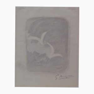 Georges Braque, Descent Into Hell, 1961, Lithograph