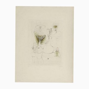 Hans Bellmer, Madame Est Servie, 20th Century, Engraving
