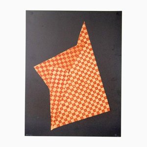 Arthur Luiz Piza, Le Coussin Rouge, 20th Century, Engraving