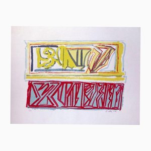 Riccardo Licata, Composition, 1976, Lithograph