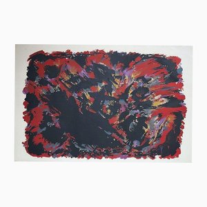 Alfred Manessier, The Burgos II Trial, 1971, Lithograph
