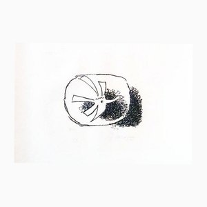 Georges Braque, August, 1958, Etching