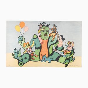 Niki De Saint Phalle, Mechant Mechant, 20th Century, Lithograph